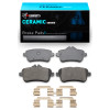 R1 12-19 Mercedes-Benz ML63 AMG Rear Ceramic Pads & Hardware Kit