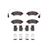 R1 14-21 Ram Promaster 2500 Rear Ceramic Pads & Hardware Kit