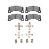 R1 11-23 Porsche Panamera Front Ceramic Pads & Hardware Kit