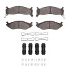 R1 91-95 Chrysler New Yorker Front Ceramic Pads & Hardware Kit