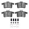 R1 10-15 Jaguar XFR Rear Ceramic Pads & Hardware Kit