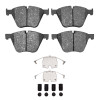 R1 10-19 BMW ALPINA B7 Front Ceramic Pads & Hardware Kit