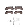 R1 75-94 Ford E-350 Econoline Front Ceramic Pads & Hardware Kit