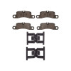 R1 11-18 Porsche Cayenne Rear Ceramic Pads & Hardware Kit