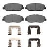 R1 09-11 Hyundai Genesis Sedan Front Ceramic Pads & Hardware Kit