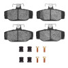 R1 88-00 Volvo 850 Rear Ceramic Pads & Hardware Kit