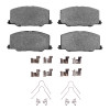 R1 87-93 Lexus ES250 Front Ceramic Pads & Hardware Kit