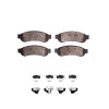 R1 10-12 Ford F-250 4WD (Super Duty) Rear Ceramic Pads & Hardware Kit