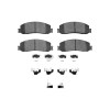 R1 10-12 Ford F-250 2WD (Super Duty) Front Ceramic Pads & Hardware Kit