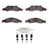 R1 07-09 Ford ExpeditIon Front Ceramic Pads & Hardware Kit