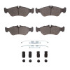 R1 02-06 Dodge Sprinter 3500 Rear Ceramic Pads & Hardware Kit