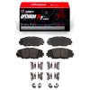 R1 06-20 Pontiac Vibe Front Optimum OE Brake Pads & Hardware Kit