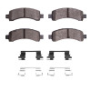 R1 03-20 Chevrolet Express 2500 Rear Ceramic Pads & Hardware Kit