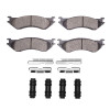 R1 03-03 Dodge Ram 1500 Van Front Super Duty Pads & Hardware Kit