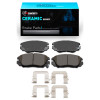 R1 05-11 Hyundai Sonata Front Ceramic Brake Pads & Hardware Kit