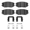 R1 05-11 Hyundai Sonata Front Ceramic Brake Pads & Hardware Kit