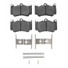 R1 99-12 Porsche 911 Front Ceramic Pads & Hardware Kit