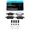R1 02-08 Mini Cooper (Excl Clubman) Rear Ceramic Brake Pads & Hardware Kit