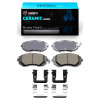 R1 02-12 Saab 9-2X Front Ceramic Brake Pads & Hardware Kit