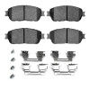 R1 04-10 Toyota Sienna Front Ceramic Brake Pads & Hardware Kit