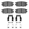 R1 91-12 Dodge Stealth Rear Ceramic Brake Pads & Hardware Kit