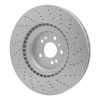 R1 2012-2019 Mercedes-Benz GL550 Front GeoSPEC Coated Rotor - Drilled