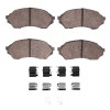 R1 99-01 Mazda Protege Front Ceramic Pads & Hardware Kit