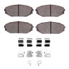 R1 99-04 Acura MDX Front Ceramic Pads & Hardware Kit