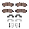R1 03-07 Chevrolet Silverado 1500 Classic Rear Ceramic Pads & Hardware Kit