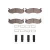 R1 96-06 Hummer H1 Front Ceramic Pads & Hardware Kit
