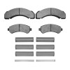 R1 95-00 Chevrolet C3500 Front/Rear Ceramic Pads & Hardware Kit
