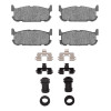 R1 01-05 Mazda Miata Rear Performance Sport Pads & Hardware Kit