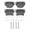R1 00-08 Pontiac Vibe Rear Performance Sport Pads & Hardware Kit