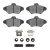 R1 93-98 Ford Mustang Front Performance Sport Pads & Hardware Kit
