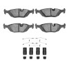 R1 81-91 BMW M5 Rear Performance Sport Pads & Hardware Kit