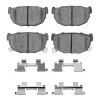 R1 87-89 Nissan 300ZX Turbo Rear Performance Sport Pads & Hardware Kit