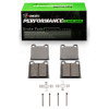 R1 64-74 Alfa Romeo Giulia Front/Rear Performance Sport Pads & Hardware Kit