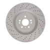 R1 2012-2019 Mercedes-Benz GL63 AMG Front GeoSPEC Coated Rotor - Drilled and Slotted