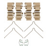R1 1990-2008 Chevrolet Tracker Front Disc Brake Hardware Kit