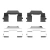 R1 2002-2019 Buick Rainier Rear Disc Brake Hardware Kit