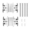 R1 2015-2020 Chevrolet Colorado Front Disc Brake Hardware Kit