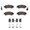 R1 2014-2021 Ram Promaster 3500 Rear R1 Semi Met Pads & Hardware Kit