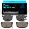R1 81-98 Nissan 300ZX Turbo Rear R1 Ceramic Brake Pads