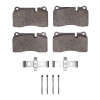 R1 2006-2009 Land Rover Range Rover Sport Front R1 Semi Met Pads & Hardware Kit