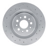 R1 2014-2024 Maserati Ghibli Rear Brake Rotor - Drilled