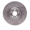 R1 2016-2023 Mercedes-Benz C450 AMG Front Brake Rotor - Drilled