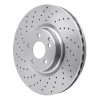 R1 2008-2021 Mercedes-Benz C63 AMG Front Brake Rotor - Drilled