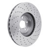 R1 2008-2021 Mercedes-Benz C63 AMG Front Brake Rotor - Drilled