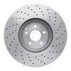 R1 2008-2021 Mercedes-Benz C63 AMG Front Brake Rotor - Drilled