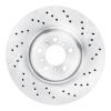 R1 2015-2020 BMW M2 Right Front Brake Rotor - Drilled